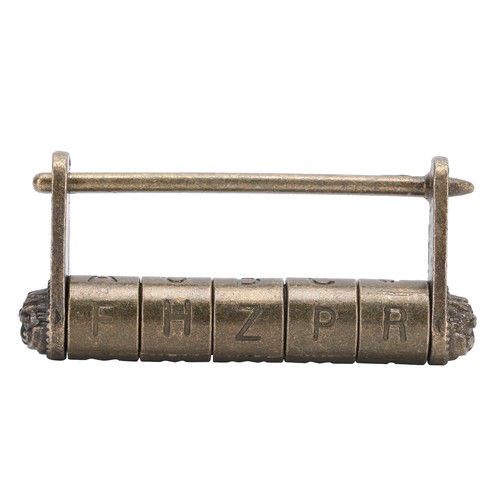 Antique coded lock vintage - lock,