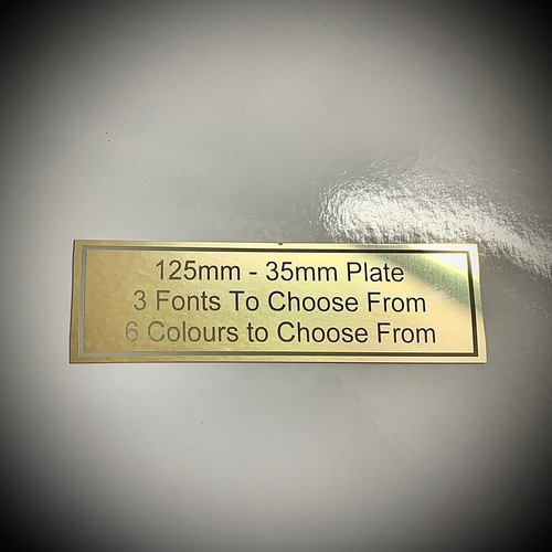 125mm 35mm engraving plate - engraving,