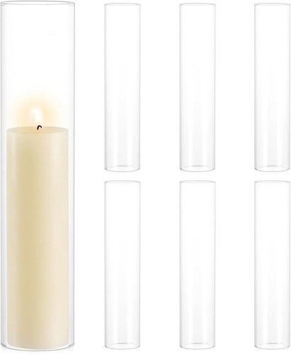Hurricane candle holder glass - holder,