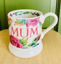 Emma Bridgewater New ROSES ALL MY LIFE  MUM 1/2 pt MUG