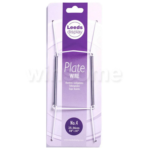 Wire plate hangers - plate, wall