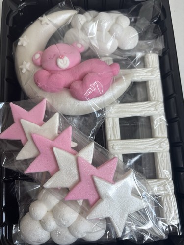 Sleeping teddy bear moon - sleeping,