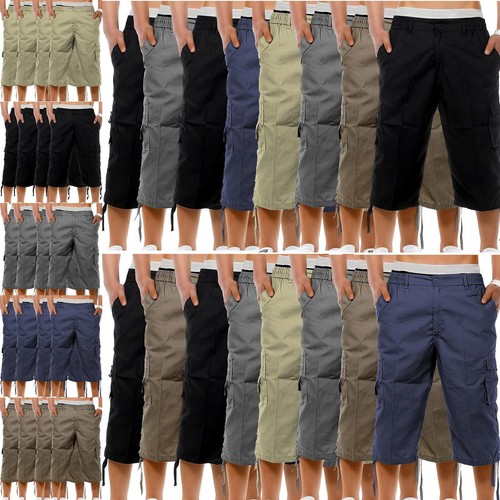 Pack mens cargo shorts - 4,