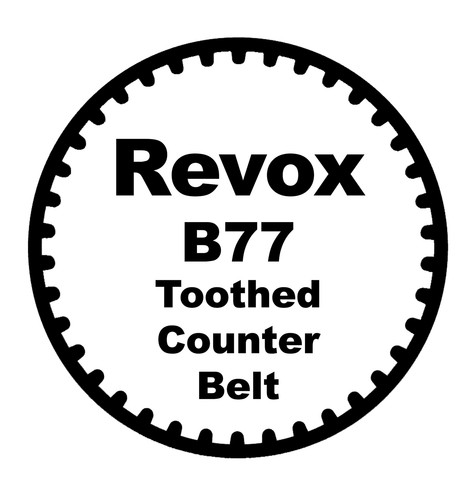 Revox b77 toothed - counter, belt
