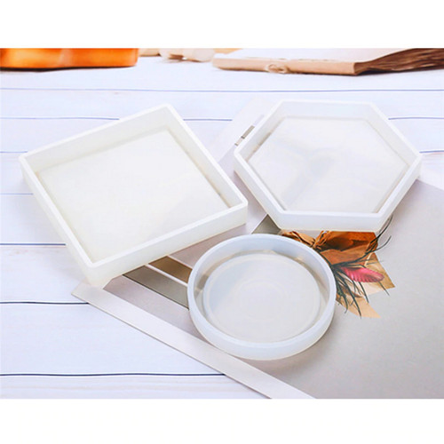 Silicone coaster moulds - silicone,