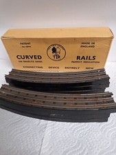 trix twin railway track OOGuage.6 Curved Lengths 410/1.
