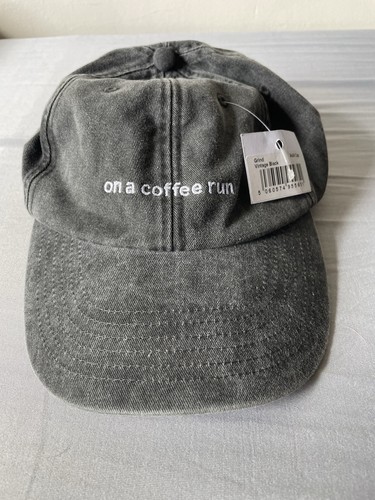 Grind coffee run cap - "on, |