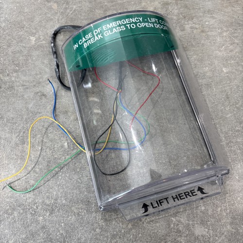 Emergency break glass cover - emergency,