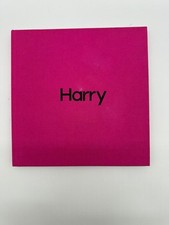 Harry Styles Pink hardback Polaroid Book Very Rare VIP Merch 2018 Tour