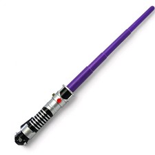 Star Wars Hasbro 2002 Purple Lightsaber – Mace Windu Non-Electronic Toy