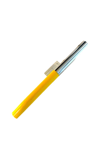 One yellow sheaffer cartridge - one,
