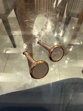 Montblanc Cufflinks Steel Rose