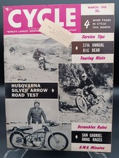 March 1958 CYCLE MAGAZINE