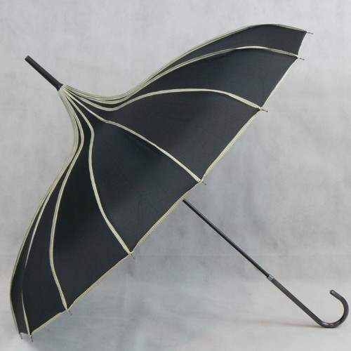 Walking umbrella pagoda black - umbrella,