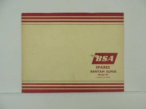 Vintage bsa spares bantam - bsa,