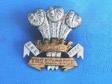 Victorian.The Leinster Regiment cap badge.
