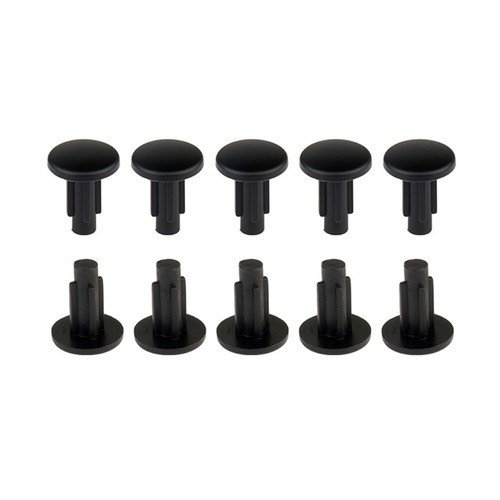 Push bike frame hole plugs - push-in,