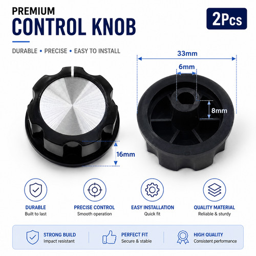 2pcs air fryer timer knob - air,