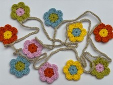 Spring colours Crochet Flower