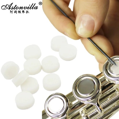 10pcs white flute - 10pcs, hole
