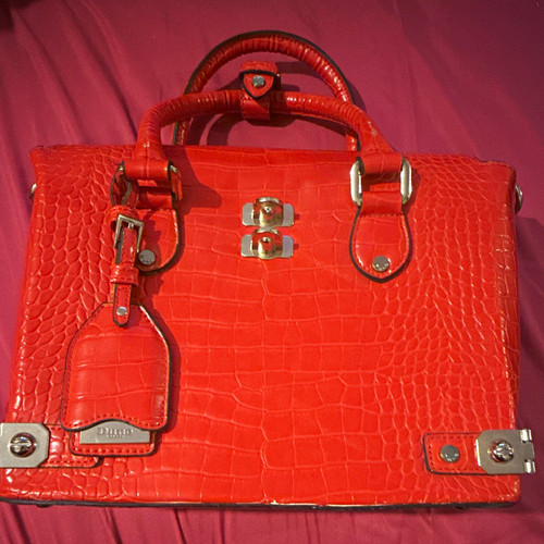 Dune women red faux - red,