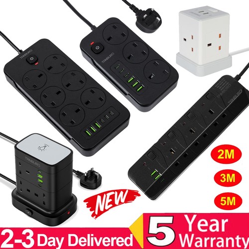 Surge protected extension lead - extension,
