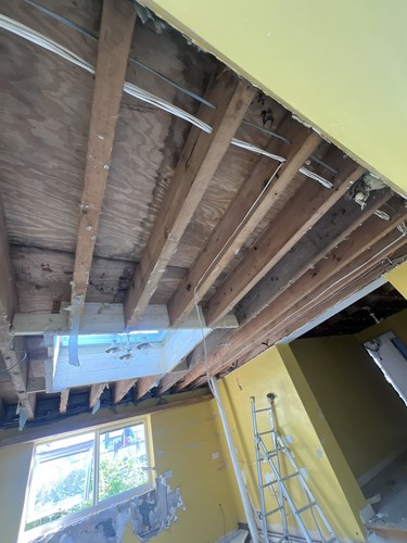 Wooden roof joist trusses 2m - wooden,