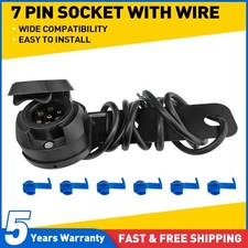 Trailer socket plastic caravan - socket,