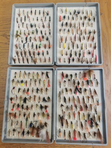 270 trout fishing flies wets - flies,