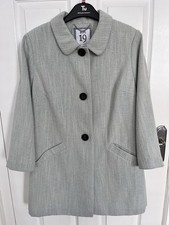 Dept 19 Light Pastel Blue 1960s Style Mod ShiftCoat Jacket