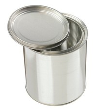 EMPTY TIN 250ML WHITE