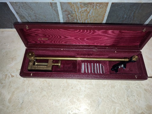 Camera lucida gilded brass