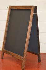 Board with wooden frame - a-board,