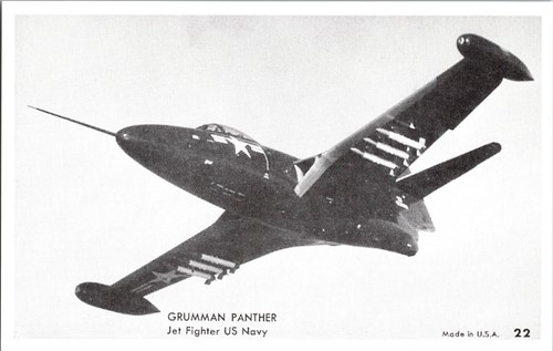 Grumman panther jet fighter - grumman,