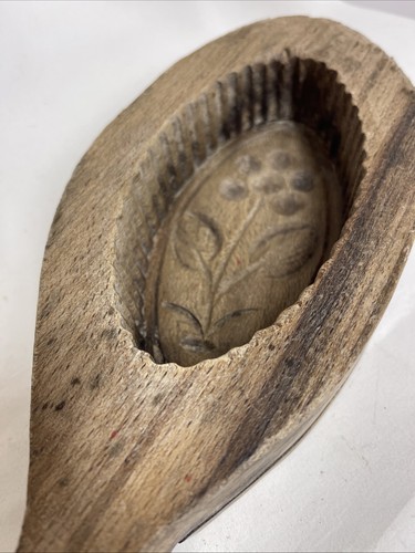 Vintage french wooden - wooden, butter