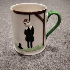 Carlton Ware 1972 Vintage Hangman Cup