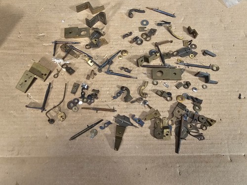 Antique french clock parts - french,