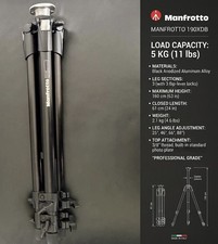  Manfrotto 190XDB Tripod