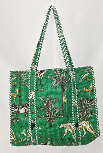 Jungle safari block - jungle, tote