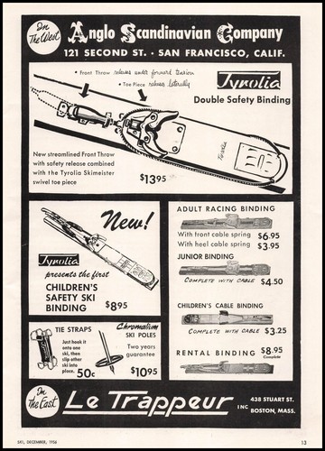 1956 trappeur boston - trappeur,