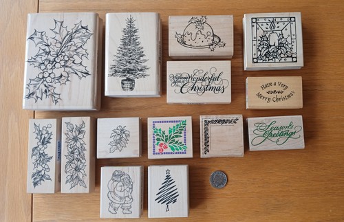 Set christmas wooden - 14,