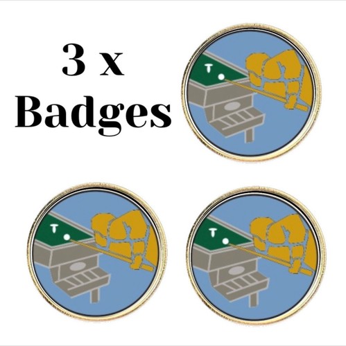Bar billiards lapel - bar,