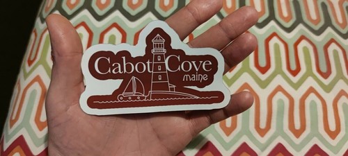 Cabot cove sticker - cove, murder