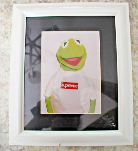 Supreme kermit the frog poster - supreme,