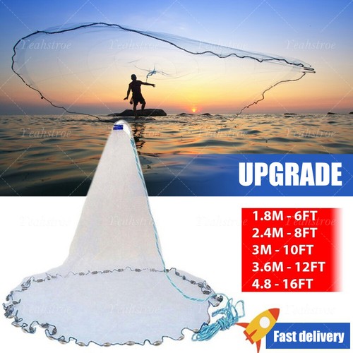 16ft fishing cast - 6/8/10/12/16ft,