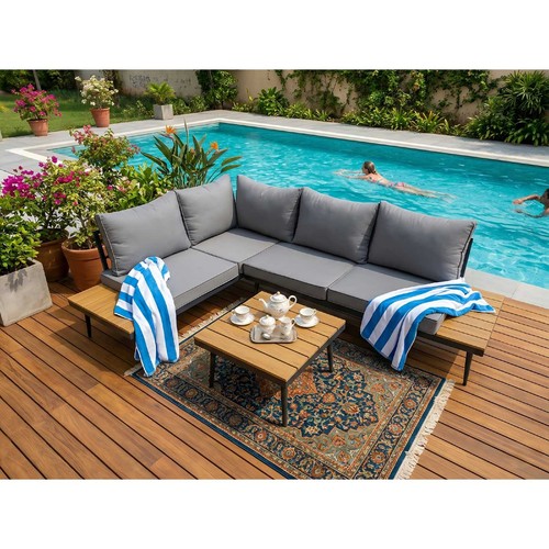 Luxury garden furniture corner - garden,