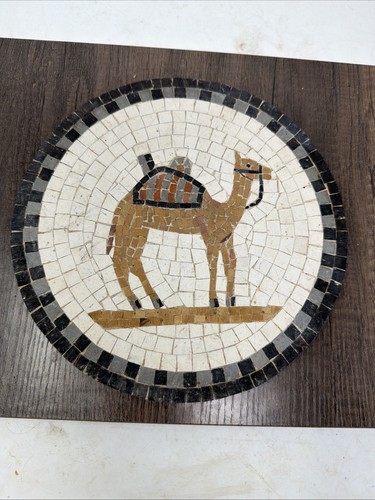 Roman style mosaic camel - roman,