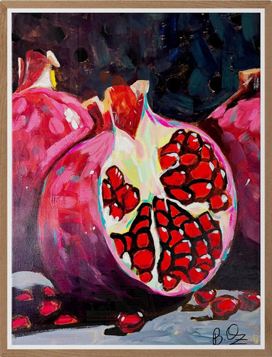 Original art modern colourful - original,
