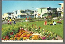 Vintage postcard Chalets