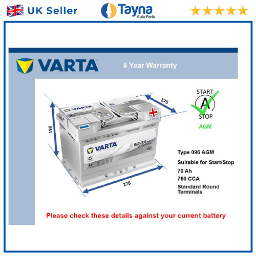 Agm battery fits - fits, lamborghini